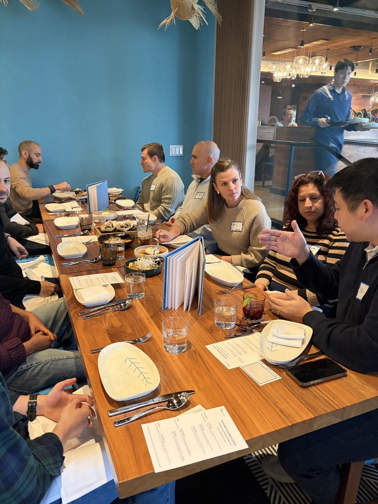 Monthly founders lunch in Bellevue